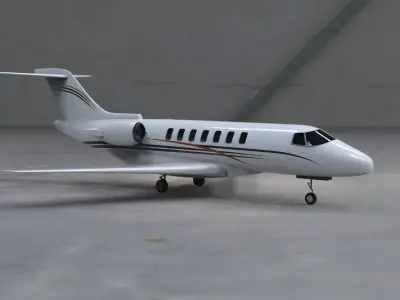 Hawker 4000 3D model