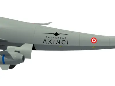 AKINCI UAV model 3D model