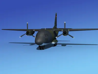 Alenia C-27A Spartan Luftwaffe 3D model