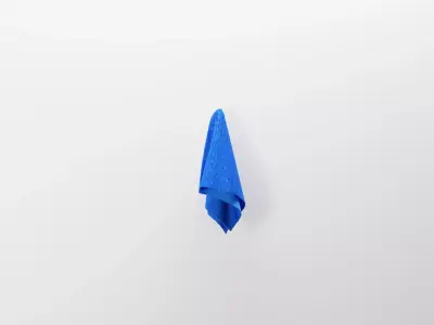 Free Realistic Towel 3D Model Free 3D model