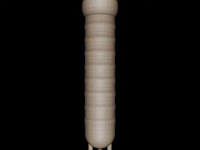 Chained Kunai 3D model