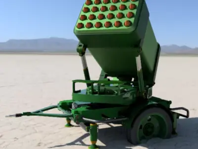 Antiair 06 cargo box 3D model