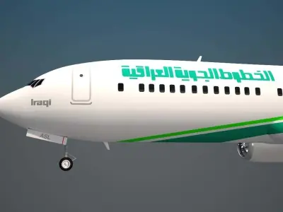 Iraqi Airways 737 Max 8 3D model