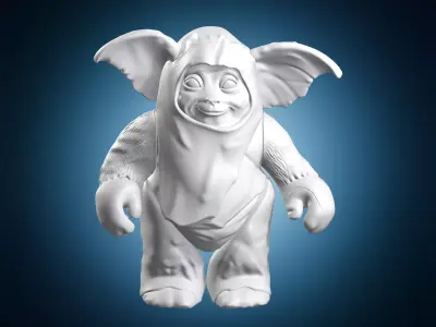 Wicket Ewok Star Wars Miniature 3D print model