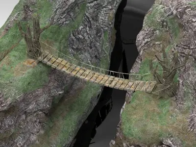 Raven Ravine 3D model