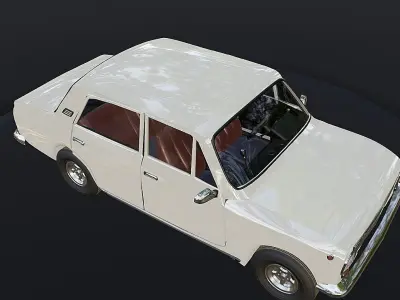 car vaz 2101 Free 3D model