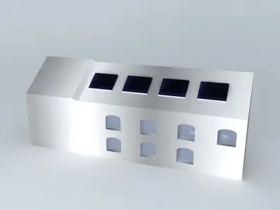 Jesus Our Savior Modern Catholic Church Free 3D model