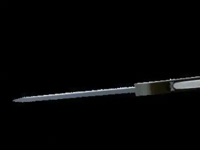 Half Leaf Sword Free 3D model