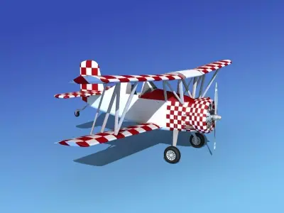 Grumman G-164 AgCat V12 Sport 3D model