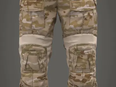 Crye Precision G3 Combat Pants - Marvelous 3D model
