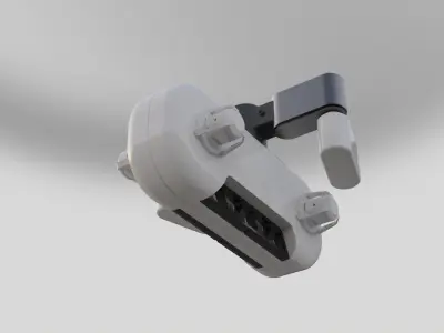 Drons robotic automatic 3D model