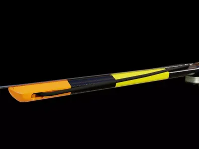 Speargun this model is made of metal and carbon Low-poly 3D model