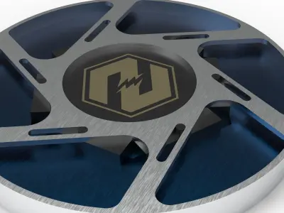 Iris mechanism 3D model