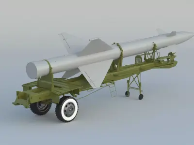 S 25 Berkut SA 1 Guild Free low-poly 3D model