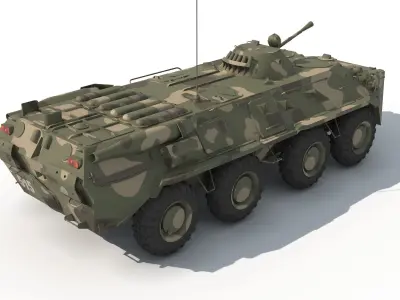 BTR 80 3D model