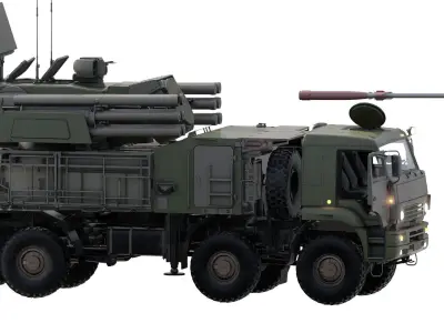 Pantsir 96K6-S1 3D model