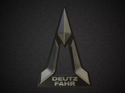 deutz fahr logo 3D model