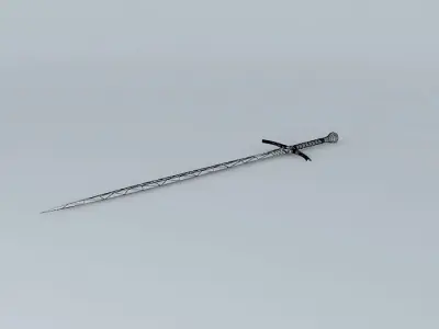 Gandalfs Sword Glamdring Free 3D model