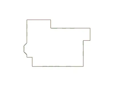 Simple Exterior Sketch by Aerial - 11-20 SQ - Xactimate 3D model