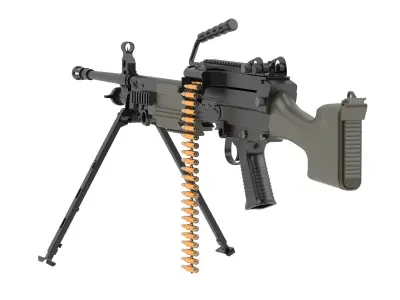 FN Minimi Mk3 3D model