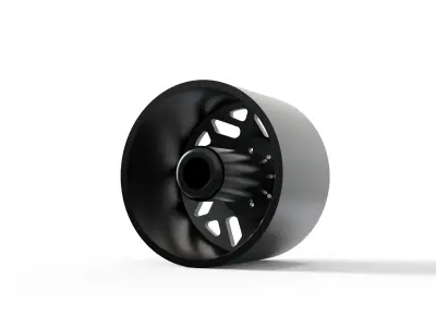 FRONT SPECIALITY FORGED D035 WHEEL 3D MODEL 3D model