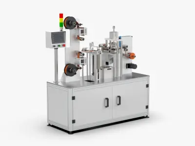 Automatic Double Side Lamination Cutting Machine 3D model