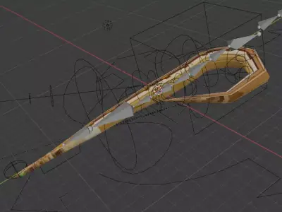 animated and rigged snake Free 3D model