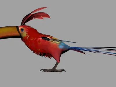 Toucan 3D model