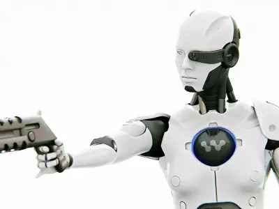 ANDROID OMEGA-B   RIGGED 3D model