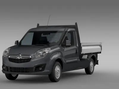 Vauxhall Combo Tipper 2015 3D model