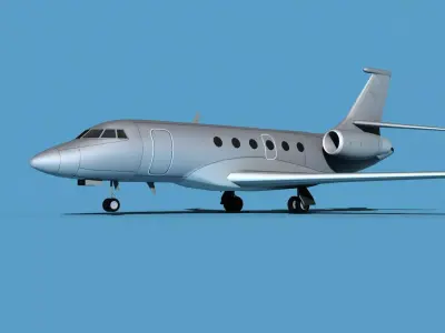 Dassault Falcon 2000 V00 3D model