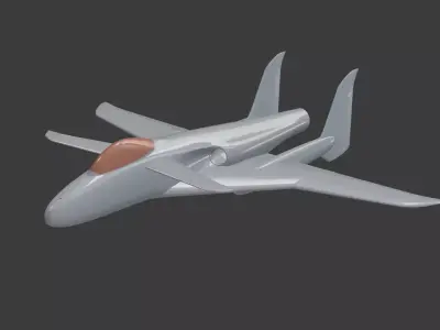 rutan ARES 3D print model