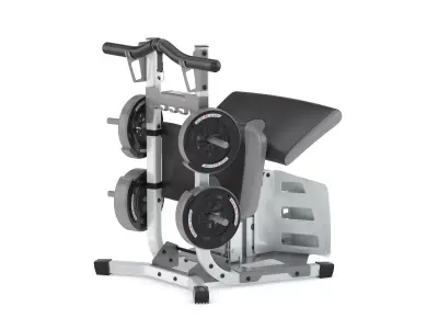 Bowflex Revolution Accessory Rack 3D model