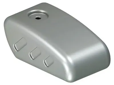 Steel Bike Fuel Tank 3D model