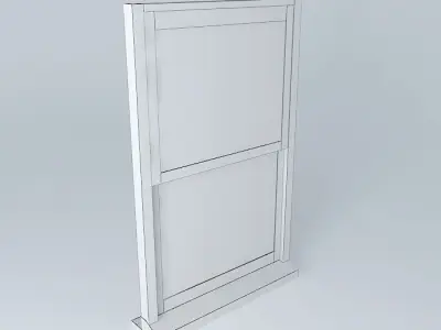 2 part window Free 3D model