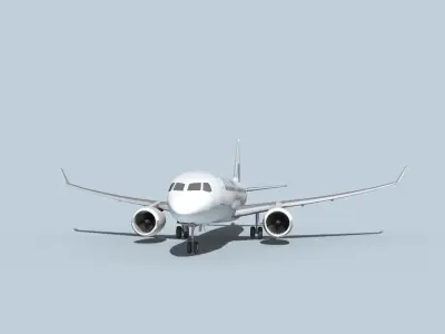 Bombardier CS100 Odyssey 3D model