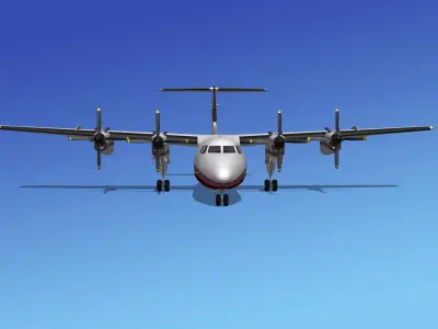 Dehavilland DHC-7 Corporate 2 3D model