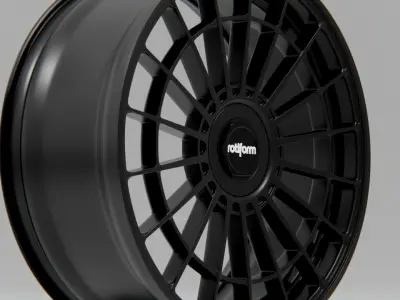 Rotiform LAS-R Low-poly 3D model