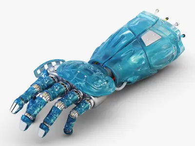 Bio robotic hand v 1 3D model