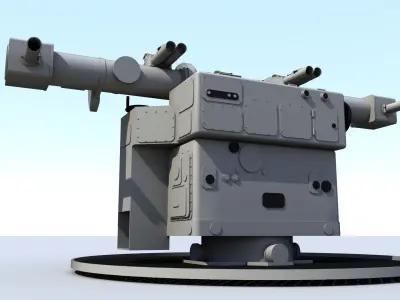 Bismarck Flakleitstand Free 3D model