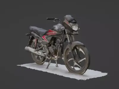 Bike 3d scan 3D model