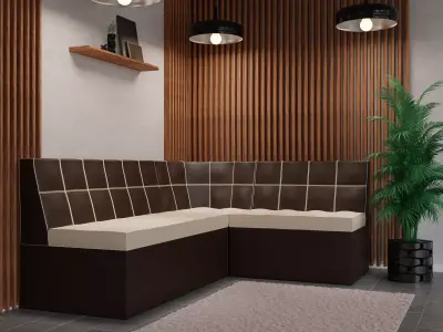Interior corner for product commercial use - Couch Free 3D model