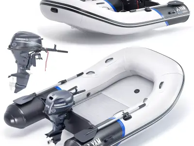 YAM 310S - Boat 3D model