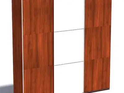 Wooden Card Board 3D model