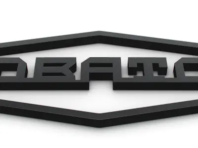 Novator logo 3D model