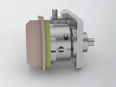 Roll mechanism 3D model