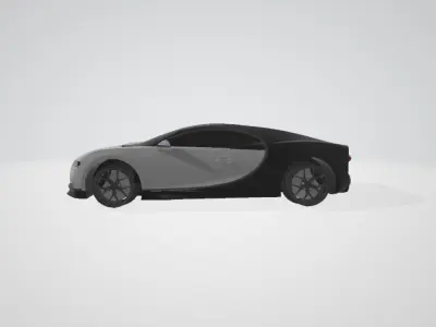 Bugatti Chiron Free 3D model