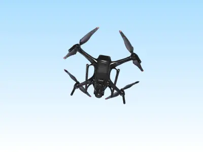 Quadcopter Drone 3D model