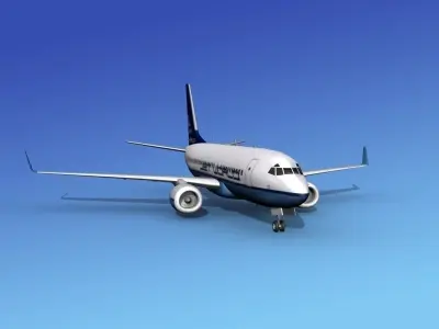 Boeing 737-700ER Jet World 3D model