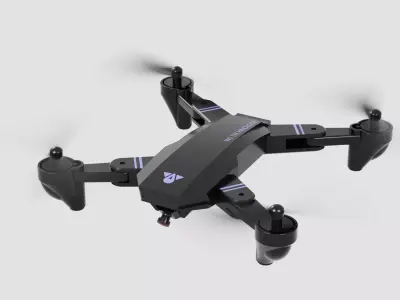 Foldable Quadcopter Drone 3D model